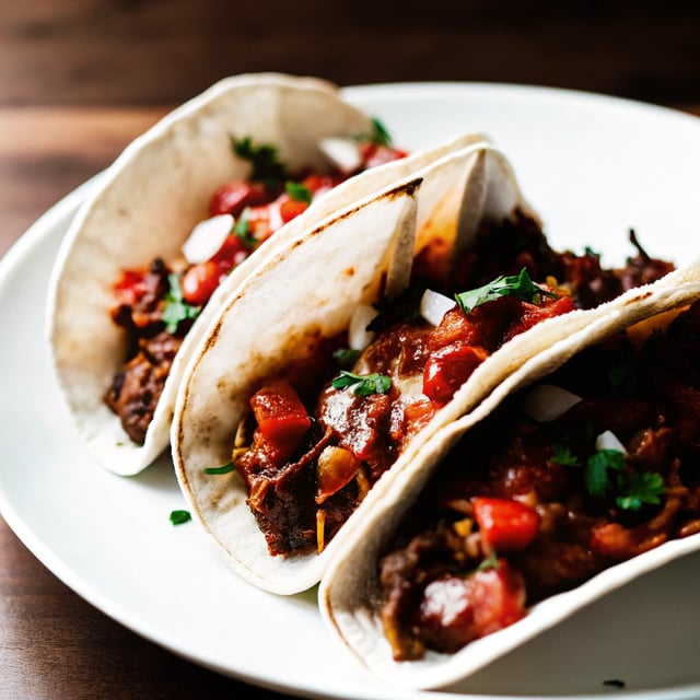 Crockpot Chipotle Honey Pot Roast Tacos