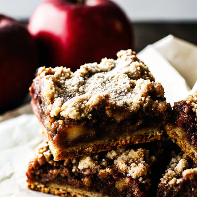 Double the Streusel Apple Butter Bars