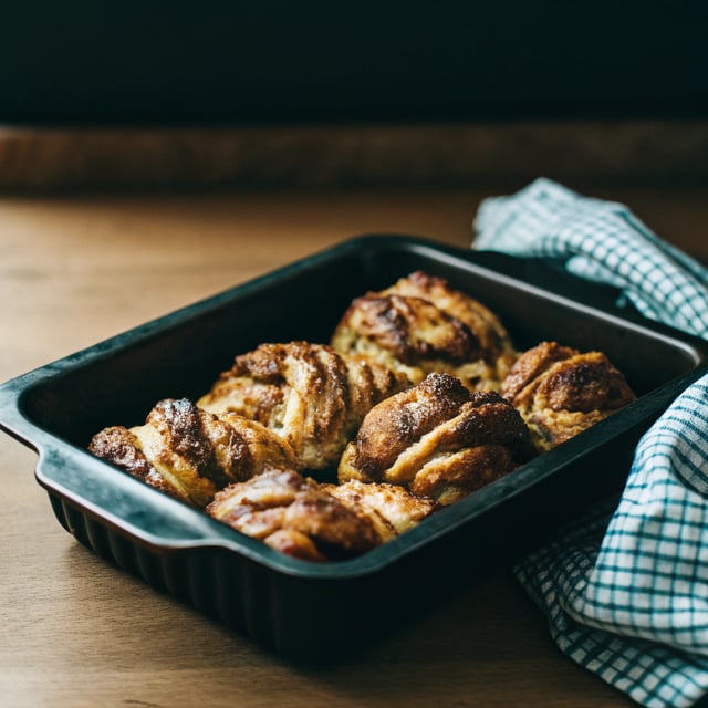 Easiest Cinnamon Crunch Knots
