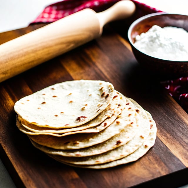 Easy Homemade Flour Tortillas