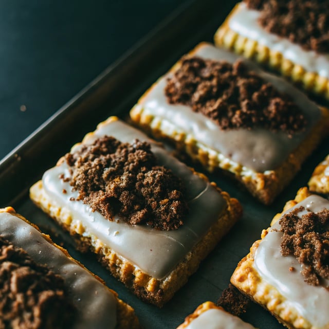 Frosted Brown Sugar Pop Tart Bars