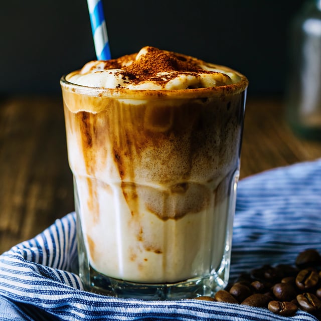 Frothy Whipped Coffee White Russian