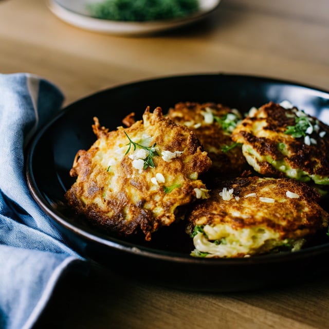 Herbed Cheddar Latkes