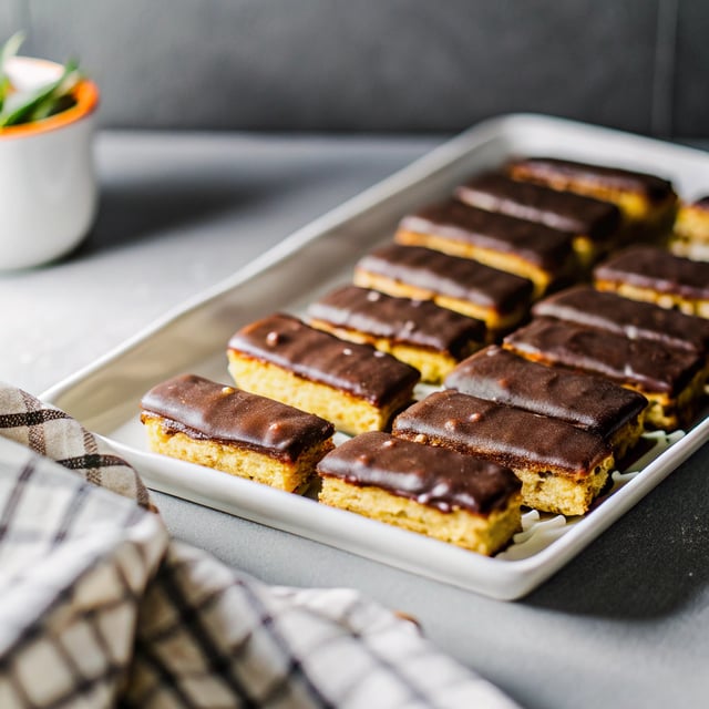 Homemade Vegan Twix Bars