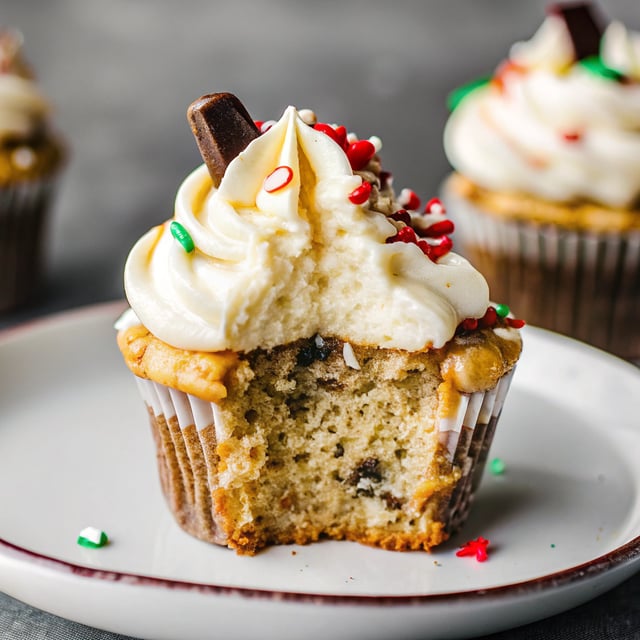 Honey Toasted Hazelnut Chocolate Chunk Cupcakes with Boozy Honey Buttercream Frosting