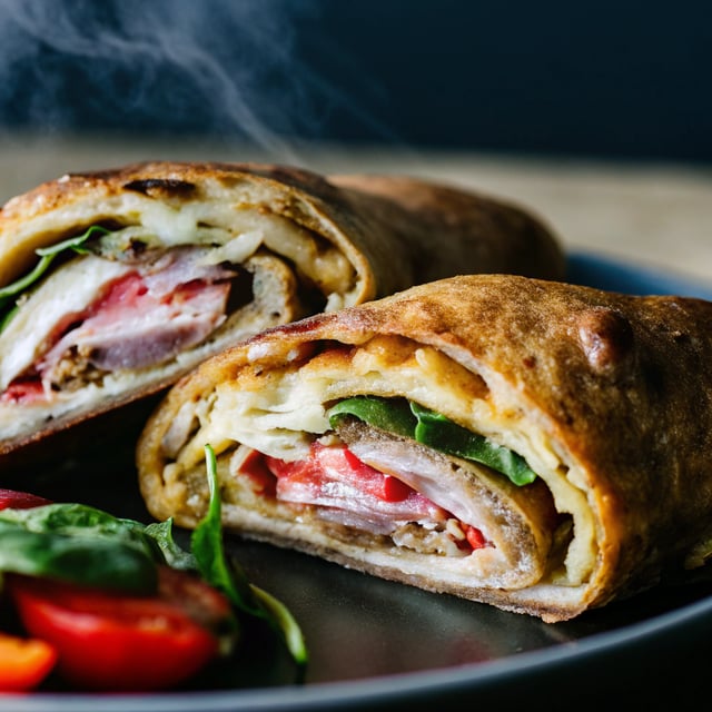Hot Italian Stromboli