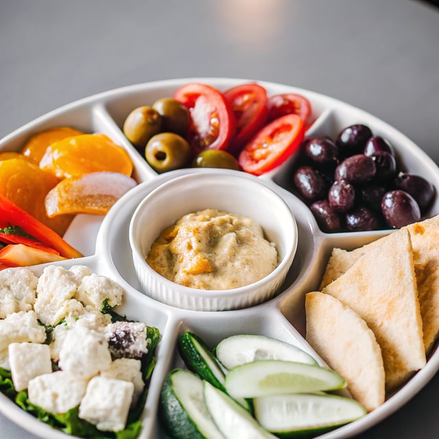 How to Make an Easy Mediterranean Mezze Platter