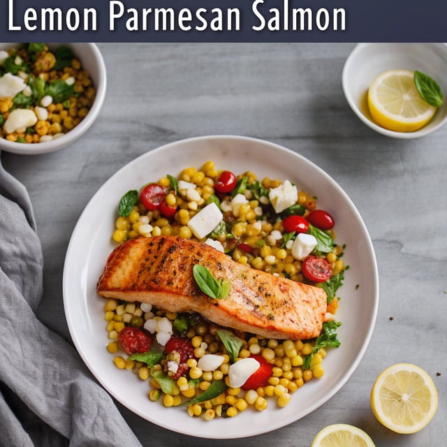 Lemon Parmesan Salmon