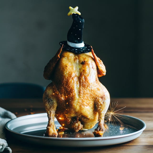 Magic Faux-Tisserie Chicken.