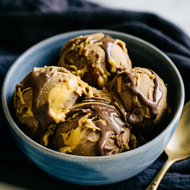 No Churn Chocolate Peanut Butter Ice Cream