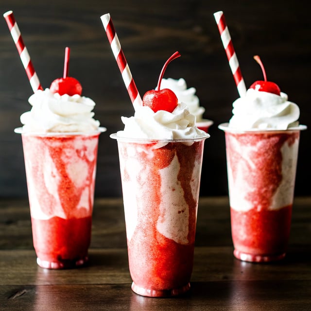 Pink Watermelon Lemonade Slushies.