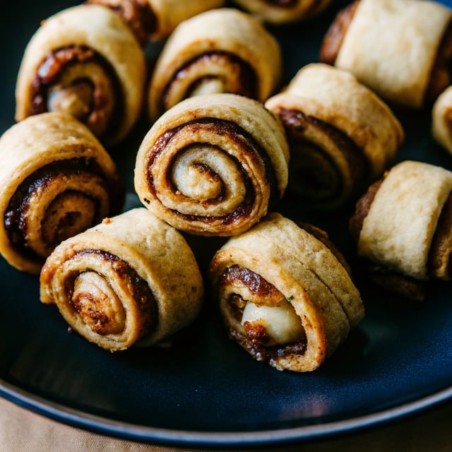 Pumpkin Butter Rugelach Cookies