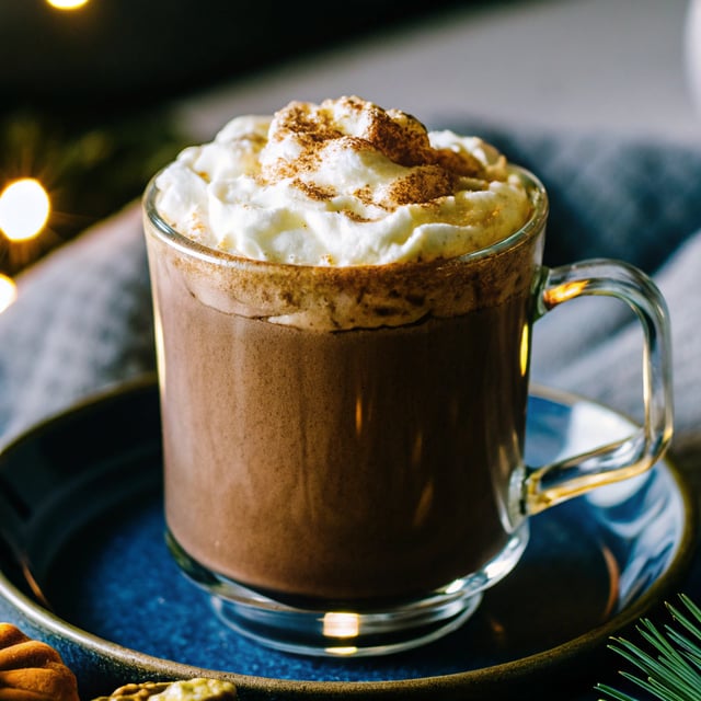 Rich and Creamy Tahini Hot Chocolate