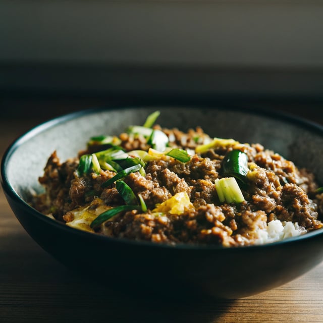 Sheet Pan Chili Crisp Beef Zucchini Rice Bowls