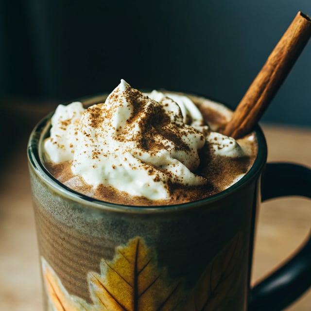 Spiced Pumpkin Maple Latte