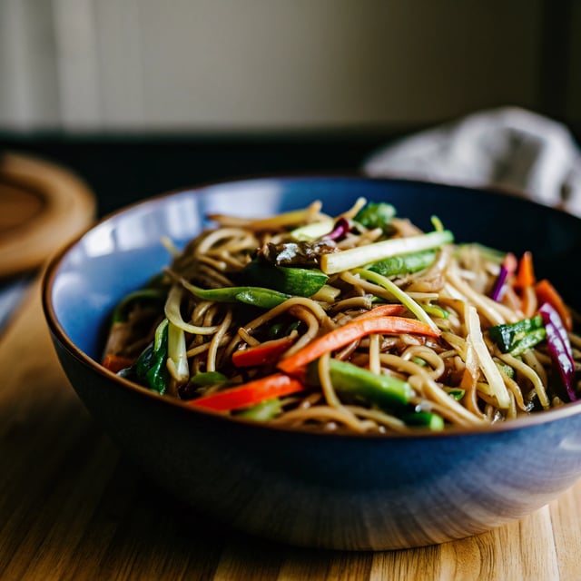 Spring Vegetable Lo Mein