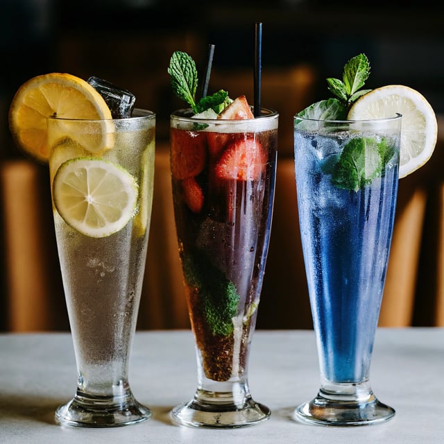 Summer Sodas 3 ways.