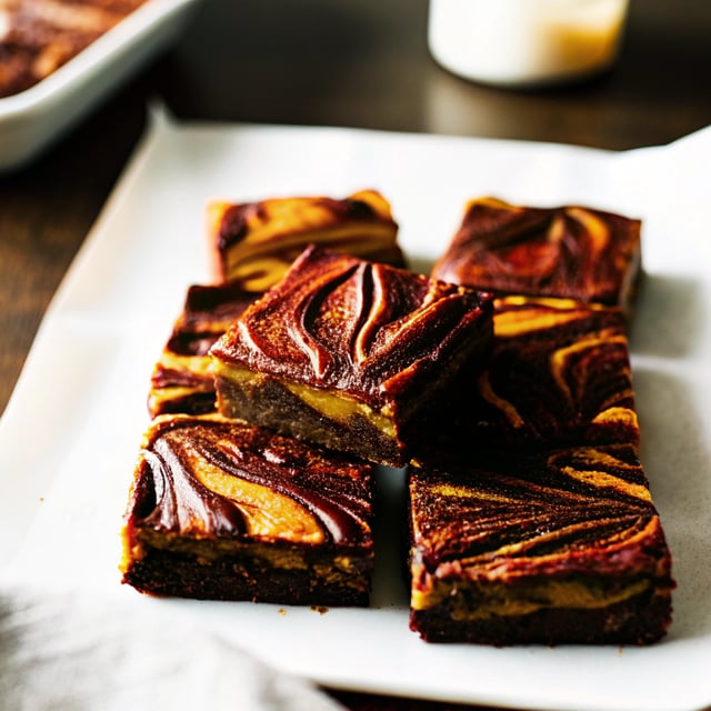 Swirled Chocolate Butterscotch Bars