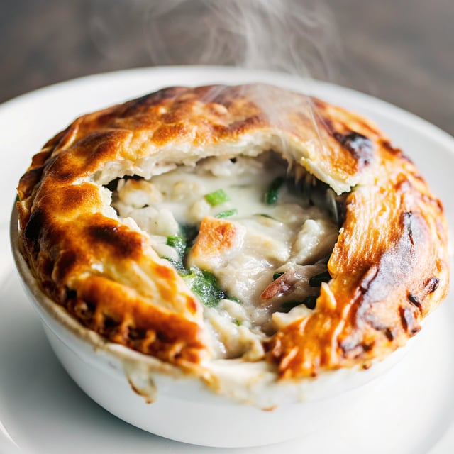 Turkey and Wild Rice Pot Pie