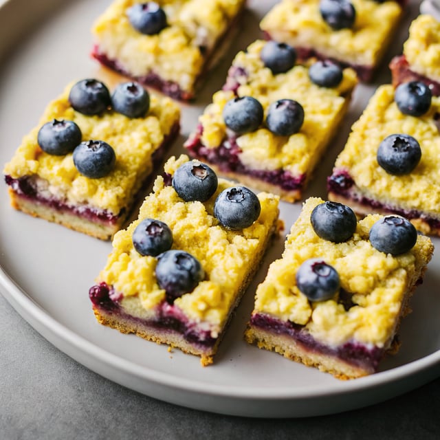 Lemon Blueberry Bars