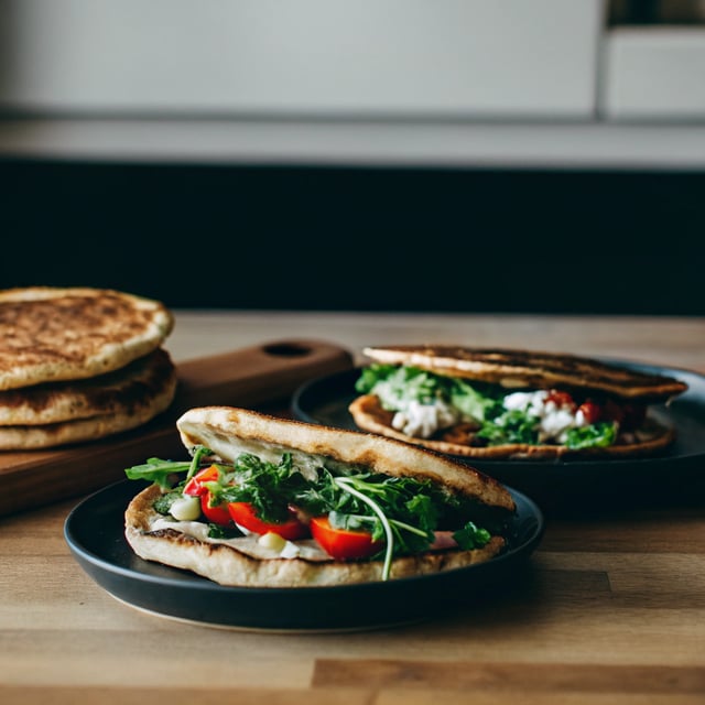 Homemade flatbreads
