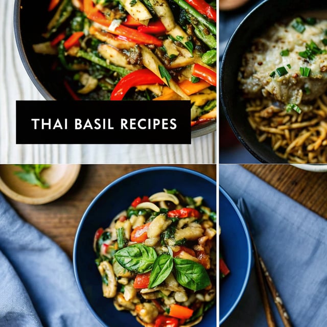 13 Delicious Vegetarian Thai Basil Recipes
