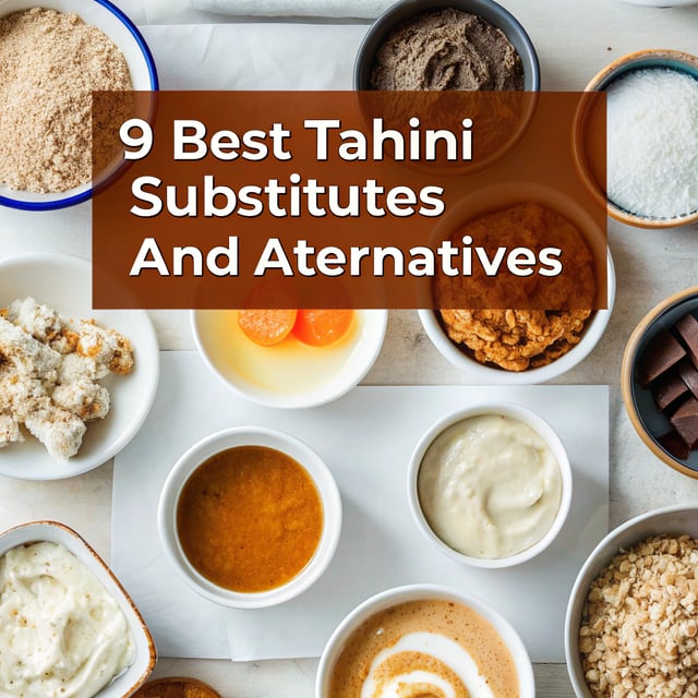 9 Best Tahini Substitutes and Alternatives