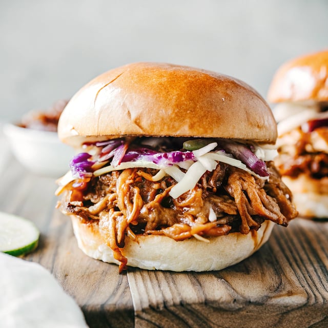 BBQ Jackfruit Sandwich