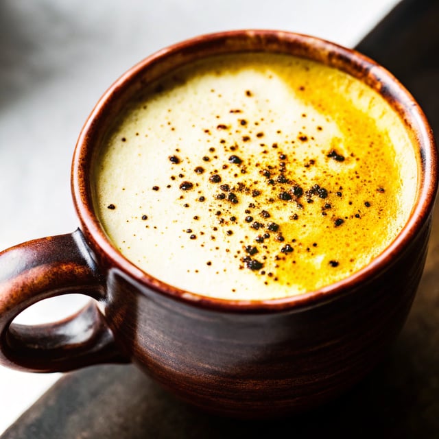 Black Pepper Turmeric Latte