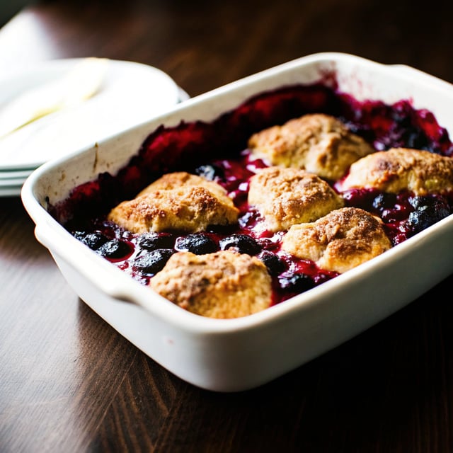 Blueberry Cobbler