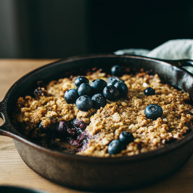 Blueberry Oatmeal Casserole