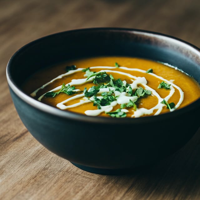Carrot Coconut Soup