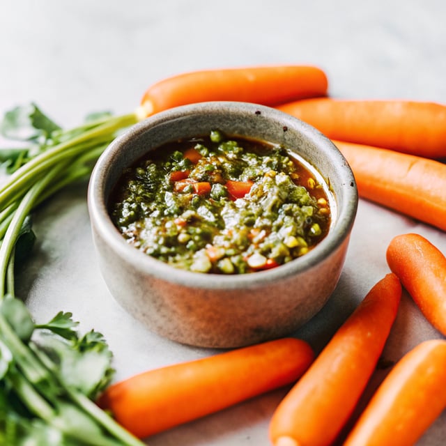 Carrot Greens Chimichurri
