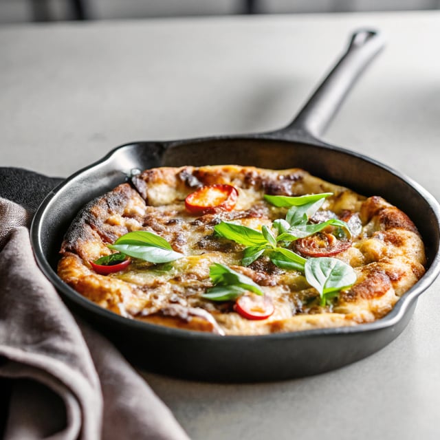 Cast Iron Skillet Pizza
