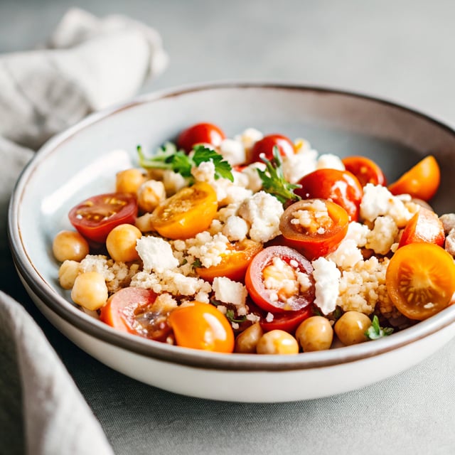 Cherry Tomato Couscous Salad