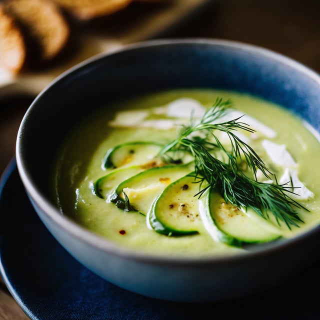 Cold Cucumber Soup