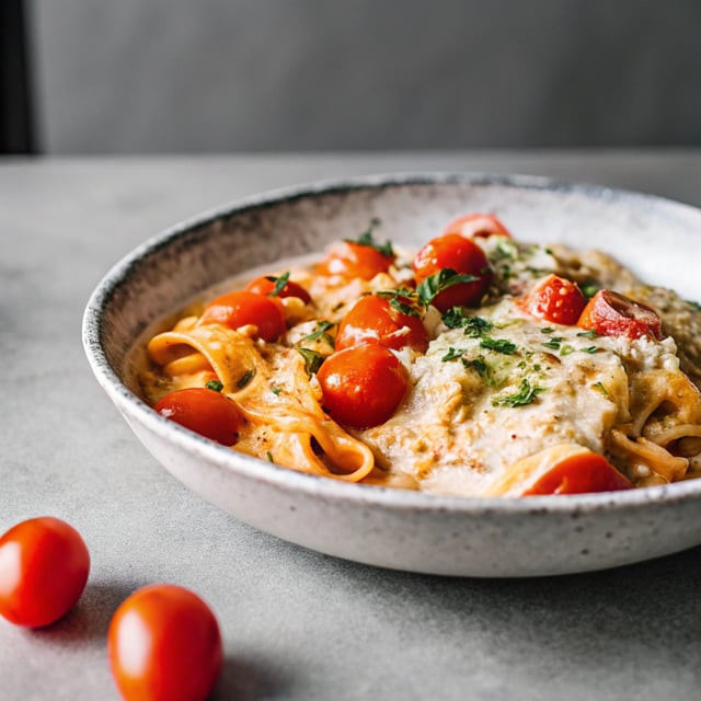 Creamy Pasta Pomodoro