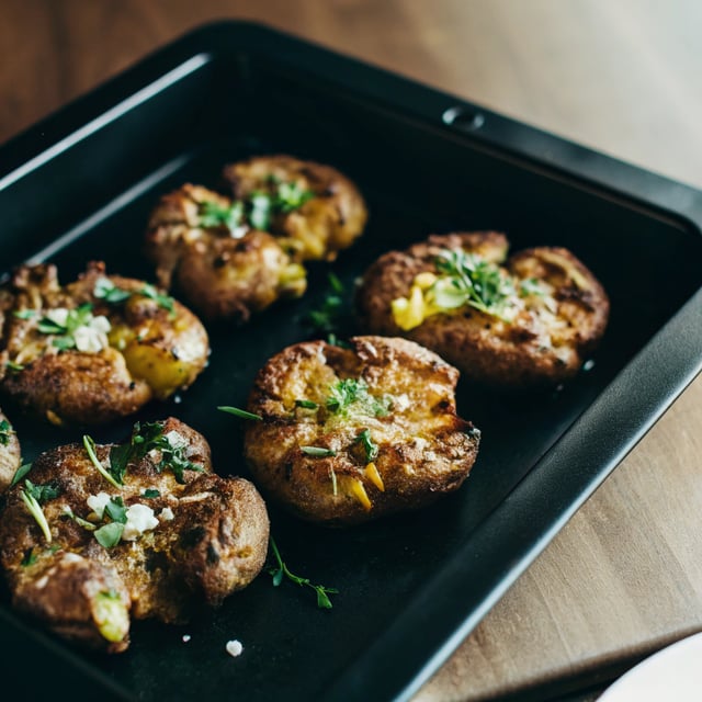 Crispy Smashed Potatoes