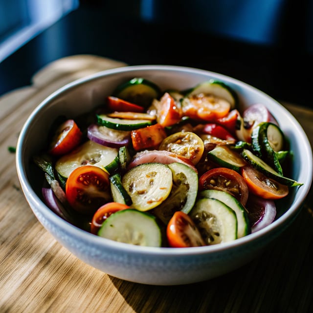 Cucumber Tomato Salad