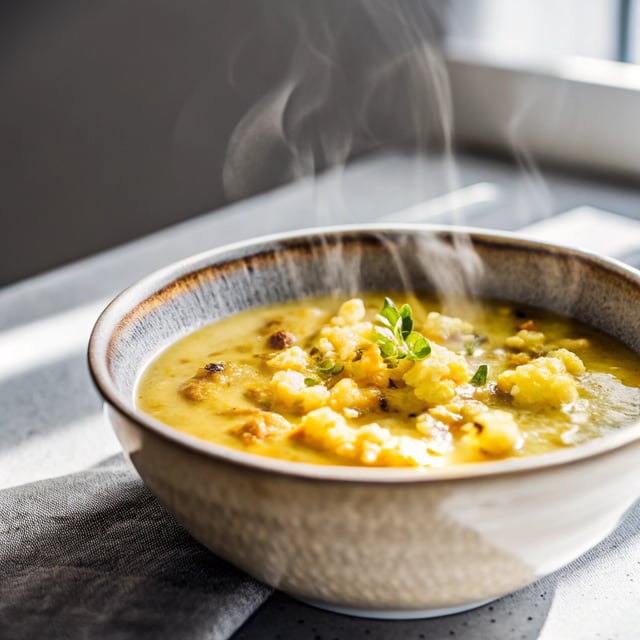 Curried Cauliflower Soup