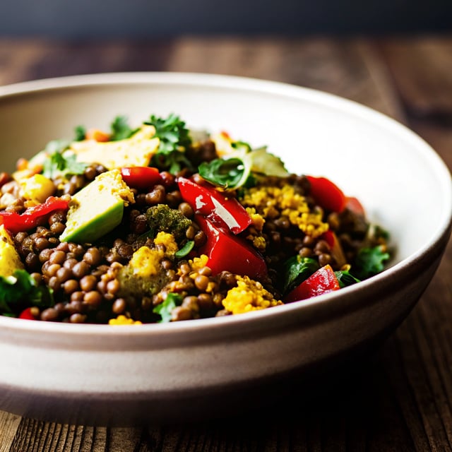Curried Lentil Salad