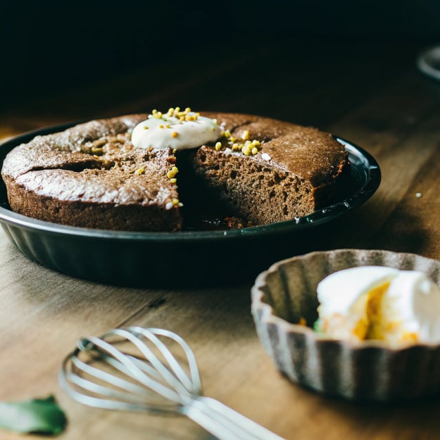 Dark Chocolate Olive Oil Cake