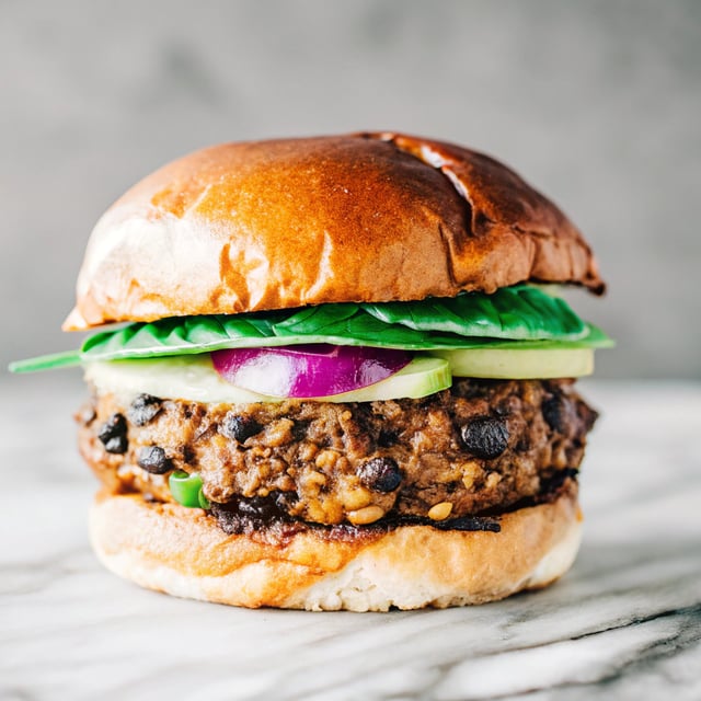 Easy Black Bean Burger