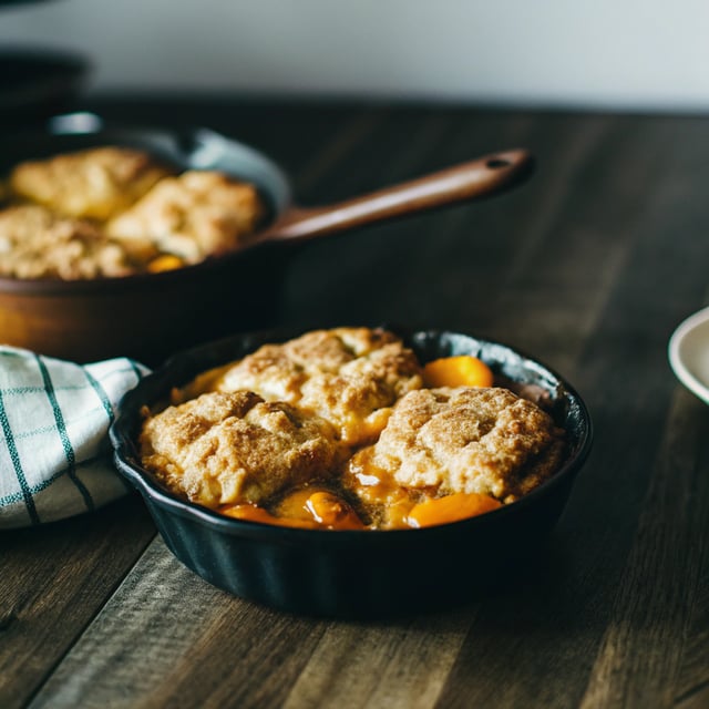 Easy Peach Cobbler