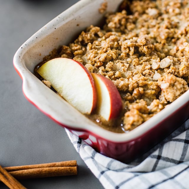Easy Vegan Apple Crisp