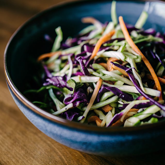 Easy Vegan Coleslaw