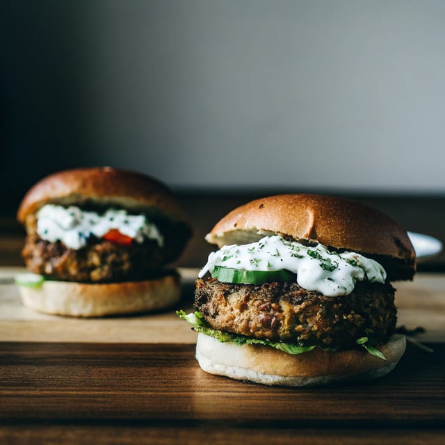Falafel Burgers