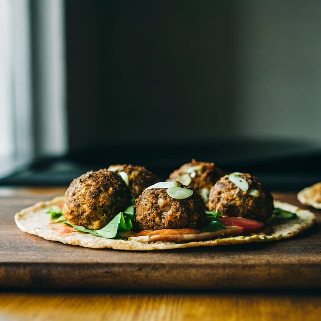 Falafel Flatbread