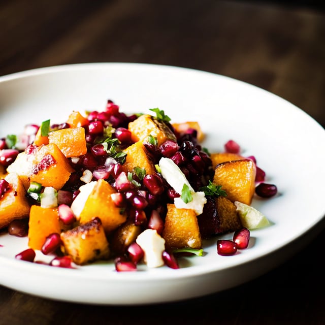 Forbidden Rice Pumpkin Salad with Blood Orange Vinaigrette