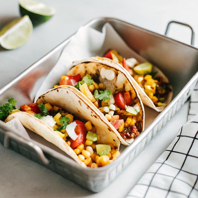Grilled Corn Tacos